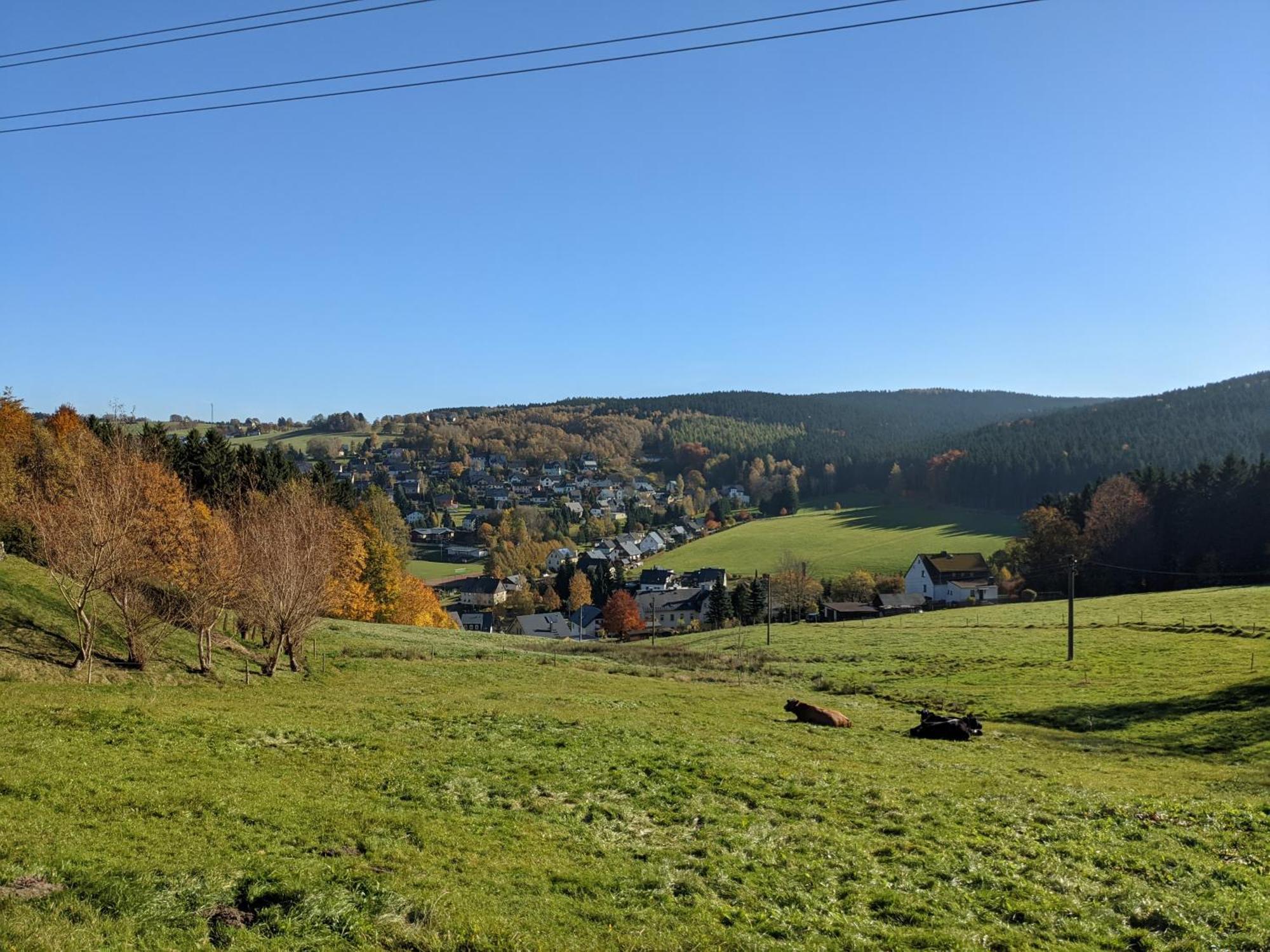 Ferienwohnung Mühl - Familie erleben Marienberg Exterior foto